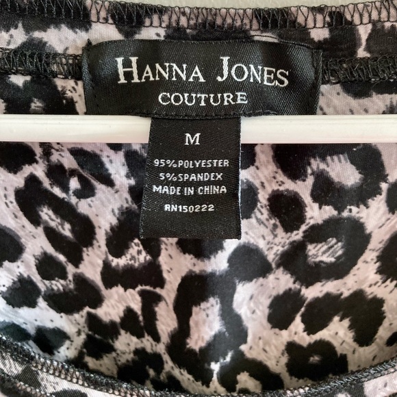 New ⭐️ White Leopard Tunic Top / Mini Dress - Picture 3 of 3